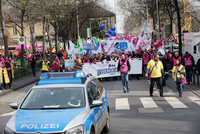 Warnstreik in Bonn, 19. März 2014 (Foto: © Eduard N. Fiegel)